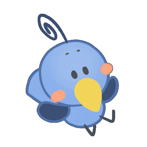 Happy Bird Sticker