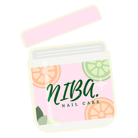 Hand Scrub Sticker by Niba Nail Care