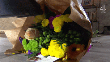 Flowers Crushing GIF by Hollyoaks
