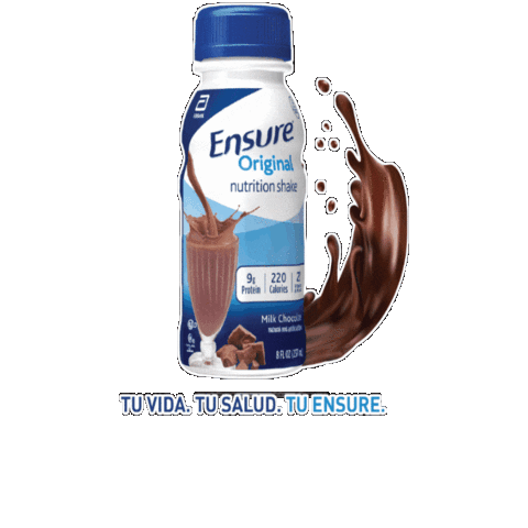 Chocolate Ensure Sticker by Abbott