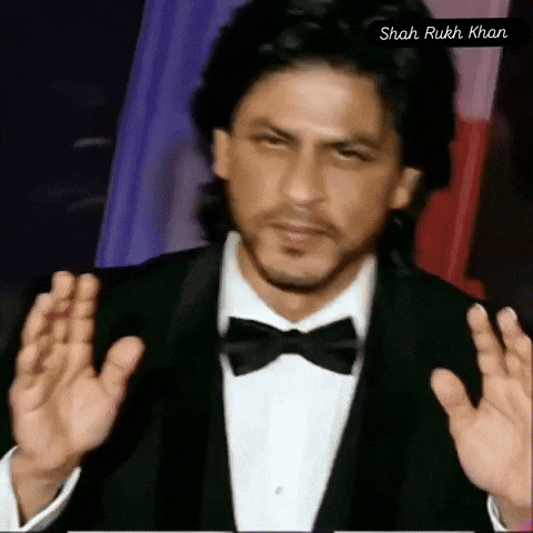Shah Rukh Khan India GIF