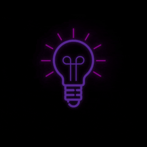 PromaxTV creative idea lightbulb promax GIF