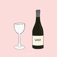 Wine Rose GIF by HelloGiggles