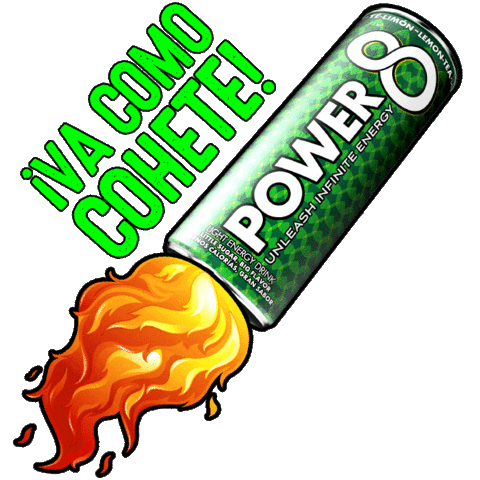 Power 8 Sticker