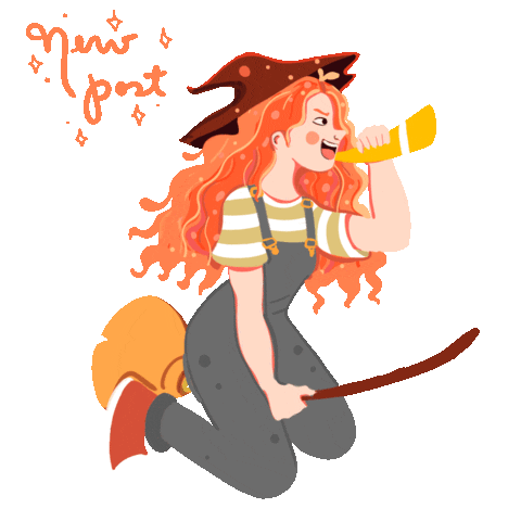 New Post Sticker