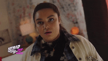 Scared Oh No GIF by Astrid and Lilly Save The World