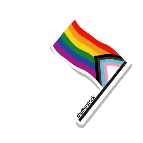 Rainbow Love Sticker by Shutterstock