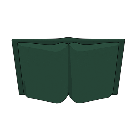 Book Verde Sticker
