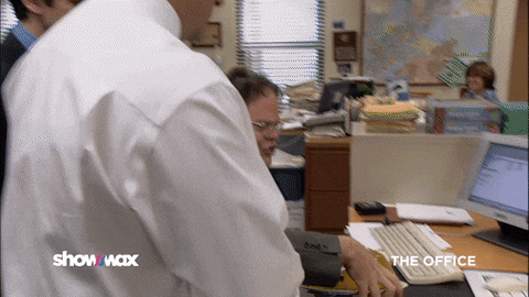 Showmax #theoffice #showmax #stapler GIF