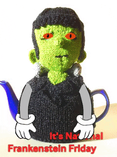 Frankensteins Monster Halloween GIF by TeaCosyFolk