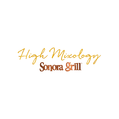 Drinks Mixology Sticker by Sonora Grill Group