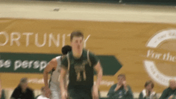Excitement Getup GIF by William & Mary Tribe Athletics