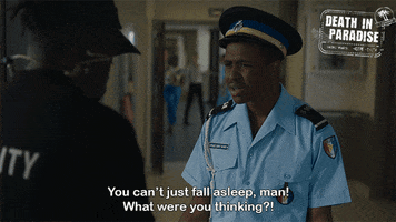 What Were You Thinking GIF by Death In Paradise