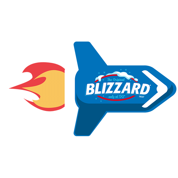 Zero Gravity Blizzard Sticker by Dairy Queen for iOS & Android GIPHY