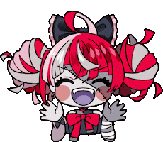 Happy Girl Sticker
