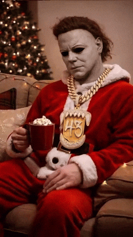 Michael Myers Christmas GIF