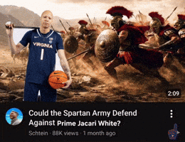 Virginia Basketball Go Hoos GIF