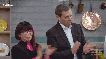 Well Done Applause GIF by The Great British Bake Off