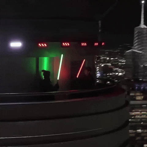 Angry Star Wars GIF by Empire State Building