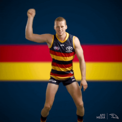 Dance Celebration GIF by Adelaide Crows
