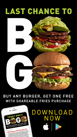 Buy One Get One Burgers GIF by MOOYAH