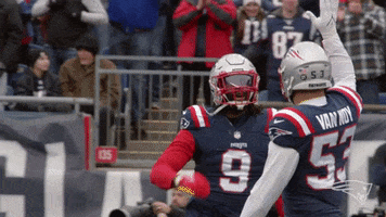 High Five Kyle Van Noy GIF by New England Patriots