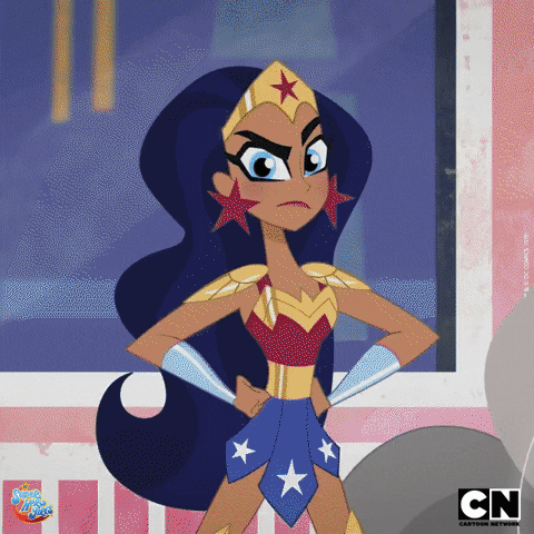 Wonder Woman Boom GIF by DC