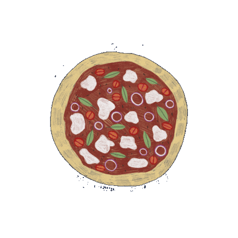 Pizza Pizzadate Sticker