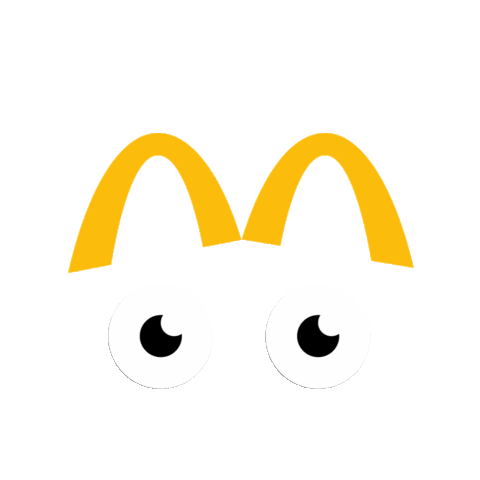 Hungry Golden Arches Sticker by McDonaldsUK
