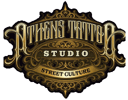 Athens Tattoo Studio Sticker
