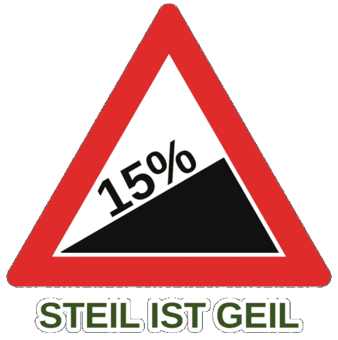 Hiking Bergauf Sticker by Unterwegs im Freien