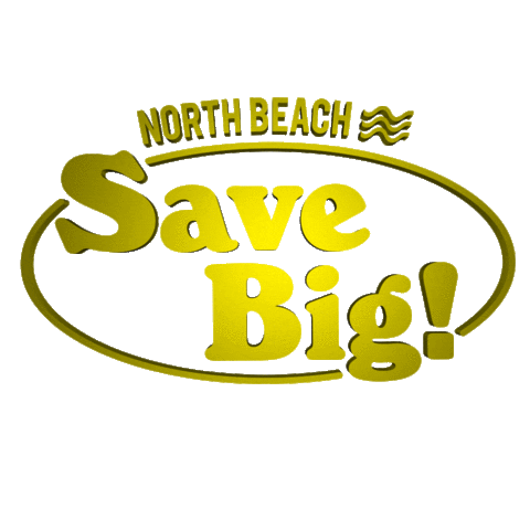 Fashion Sale Sticker by North Beach