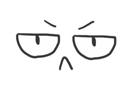 Grumpy Sticker