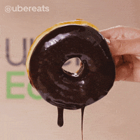 Chocolate Satisfying GIF by Uber Eats