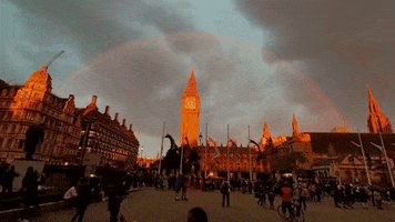 United Kingdom Rainbow GIF by Storyful