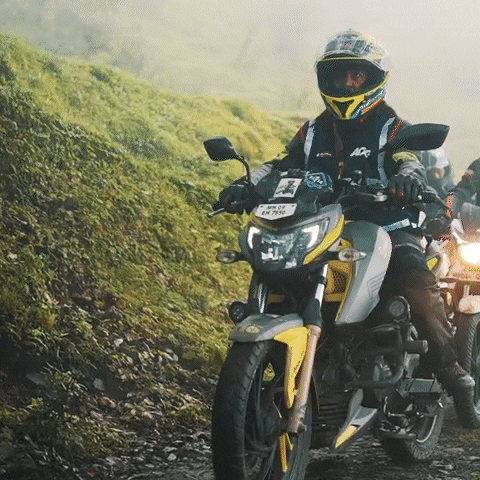 Bike Adventure GIF by TVS Apache Series Official