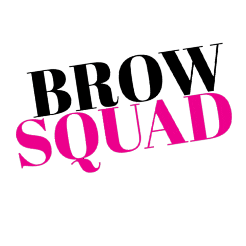 Brow Squad Sticker