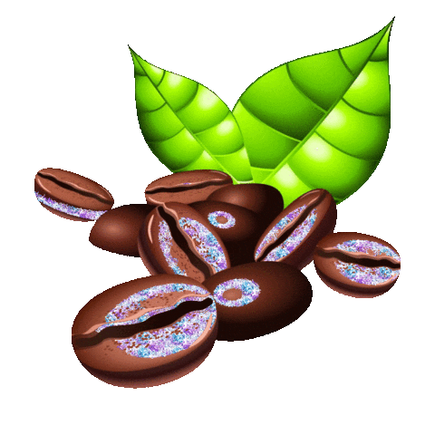 Coffee Bean Sticker by Nauti Bean Coffee