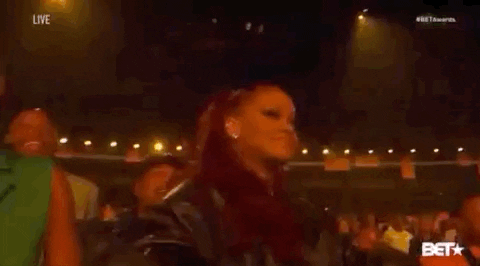 rihanna GIF by BET Awards