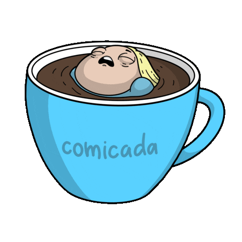 Coffee Love Sticker by Comicada