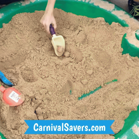 CarnivalSavers carnival savers carnivalsaverscom treasure dig carnival game treasure dig in sand GIF