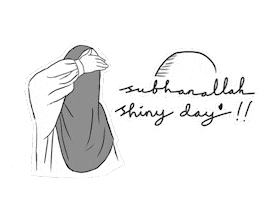 Hijab Moslem Sticker