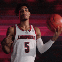 University Of Louisville Basketball GIF by Louisville Cardinals