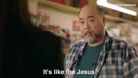 jesus help GIF by Kim's Convenience