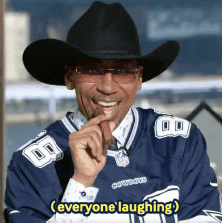 Stephen A Smith How About Them Cowboys GIF by hamlet