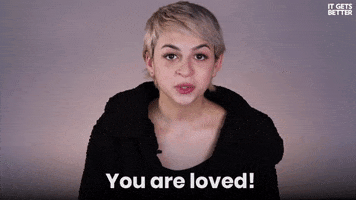 Love You Gay GIF by It Gets Better Project