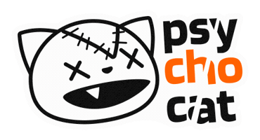 psychocat Sticker
