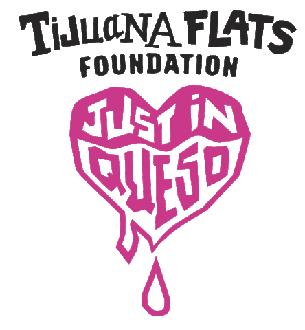 Breast Cancer Heart Sticker by Tijuana Flats
