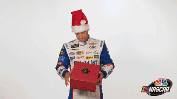 christmas allmendinger GIF by NASCAR on NBC