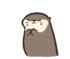 Otter Sticker